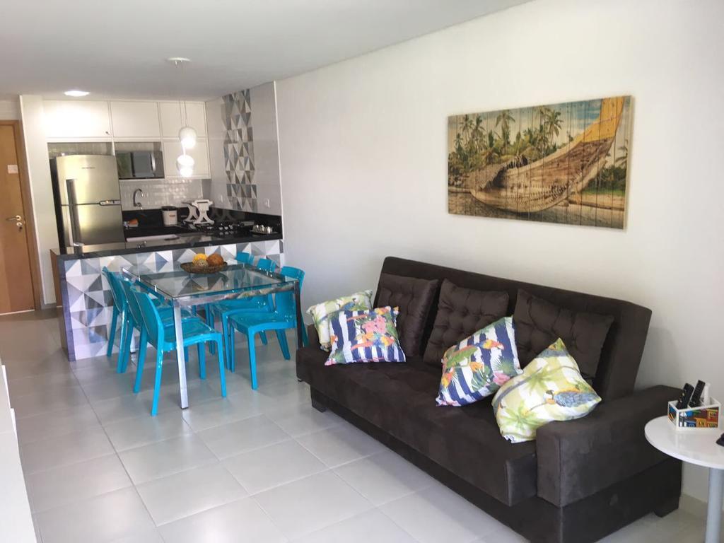 Flat Carneiros Beach Resort Прая-дос-Карнейрос Экстерьер фото